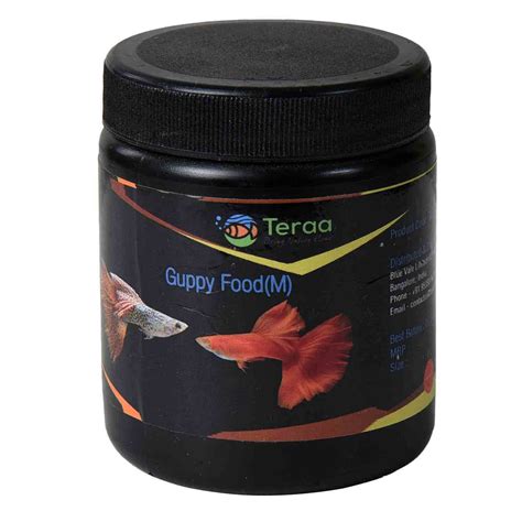 best guppy fish food